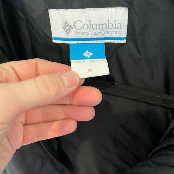 Columbia Black Lightweight Puffer Jacket-M - Picture 2 of 3